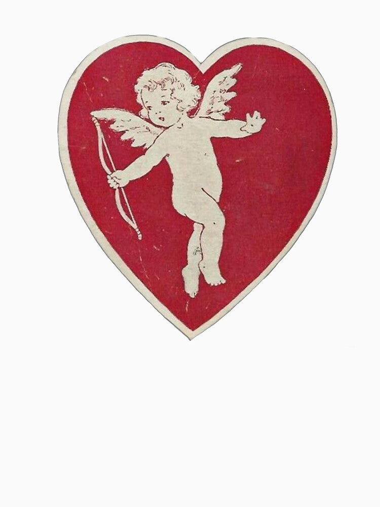 Coquette Vintage Cherub Heart by Pixiedrop
