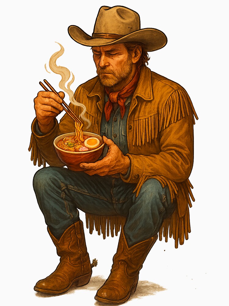 Cowboy and Ramen – The West Meets the East by AleTot