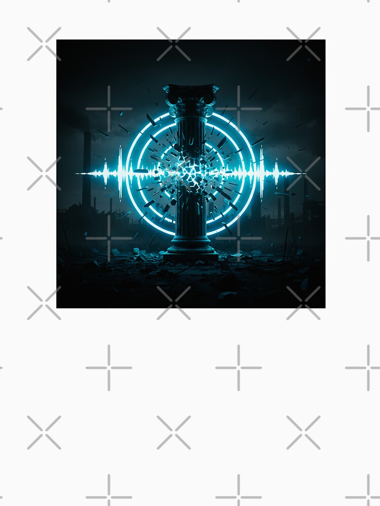 Frequency Overload - Industrial Techno & Sound Distortion Art by codex antique