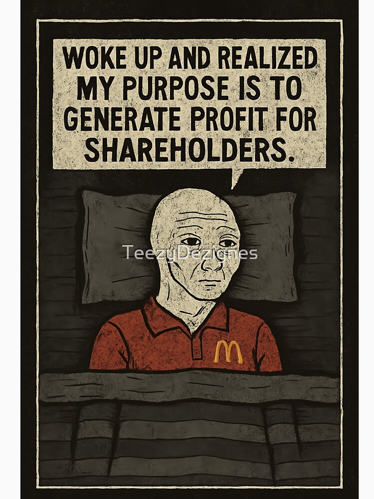 Corporate Alarm Clock by TeezyDezignes