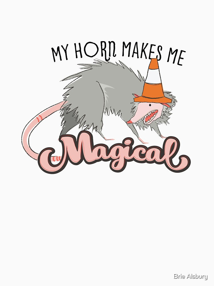 My horn makes me magical. by Brie Alsbury