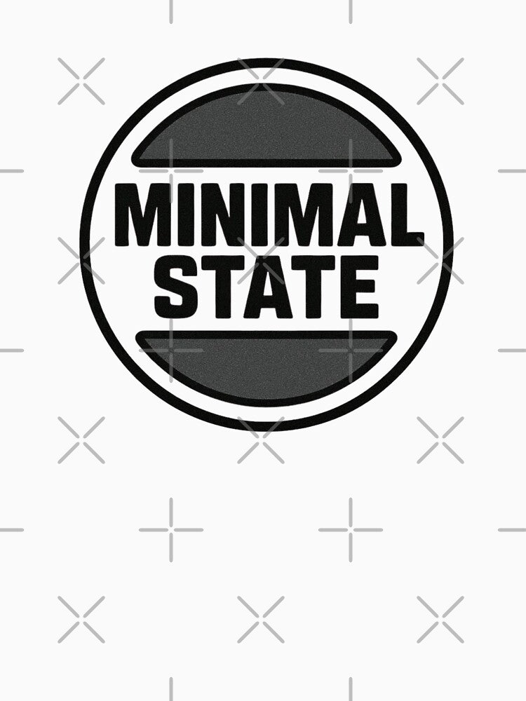 Minimal State – Techno Minimal Logo by |TRSSHOP|