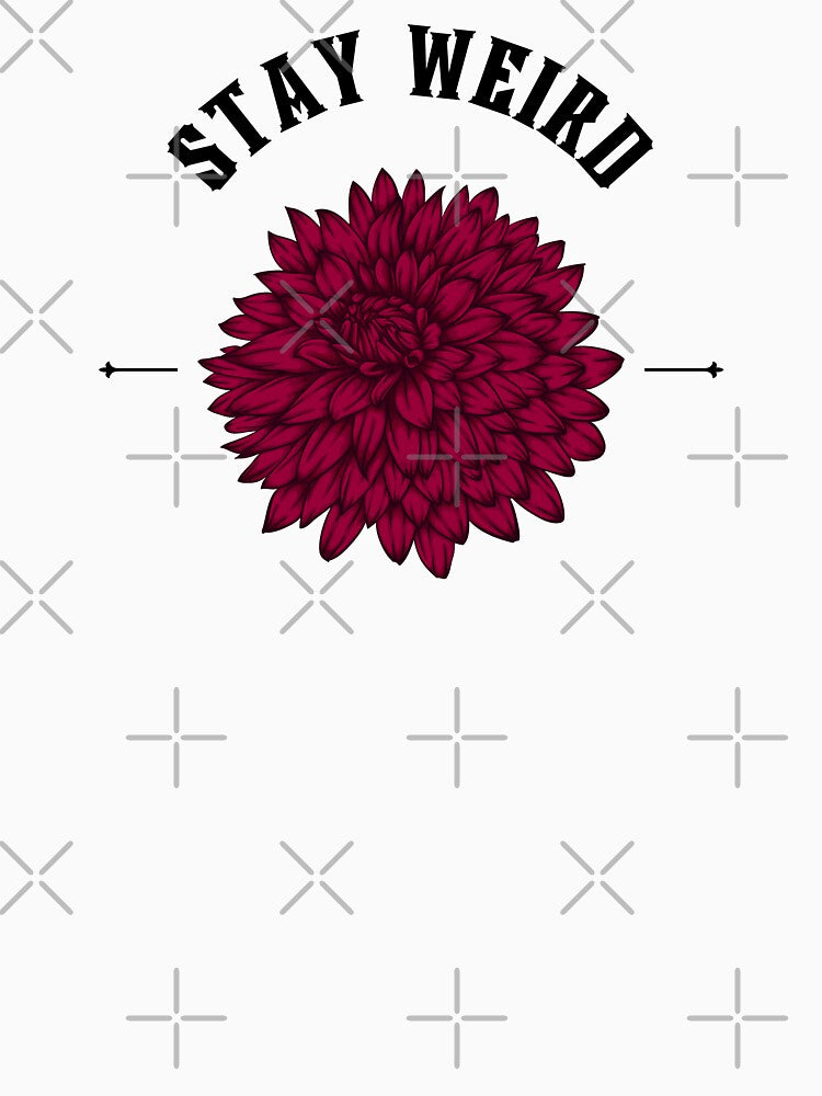 Stay Weird ~ Black Dahlia (Wednesday Inspired) by Sonipova