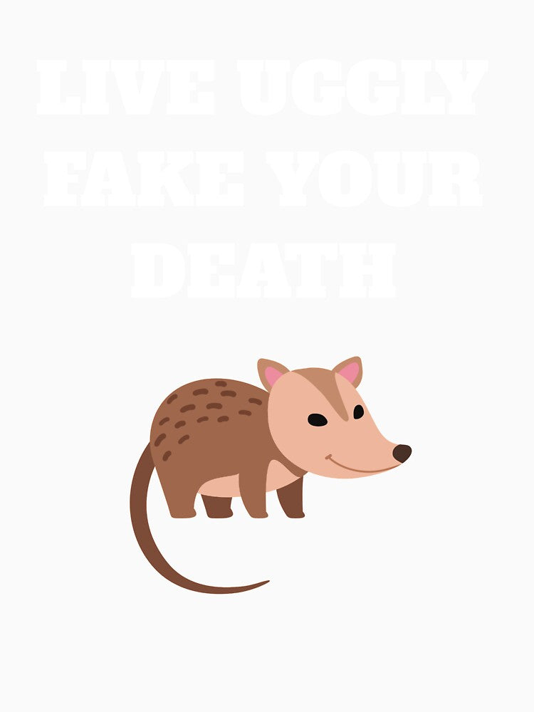 Live Uggly Fake Your Death Opossum by Jeangel97
