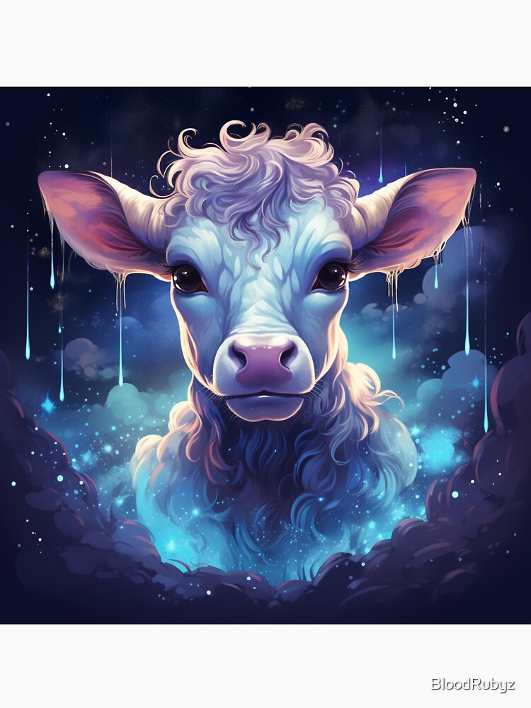 Night cow by BloodRubyz