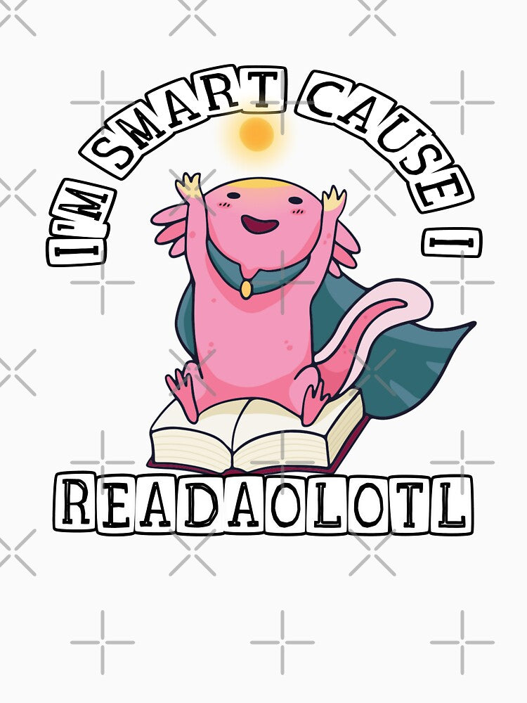 Readalotl axolotl lover by CandyVenom