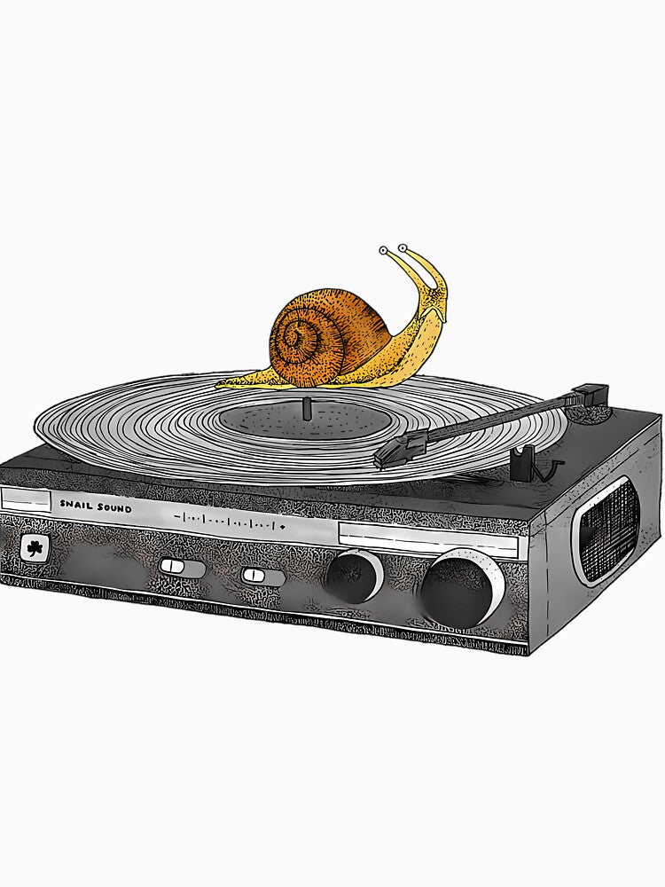 Slow Jamz Snail On Cassette Tape by jlfwvbel41