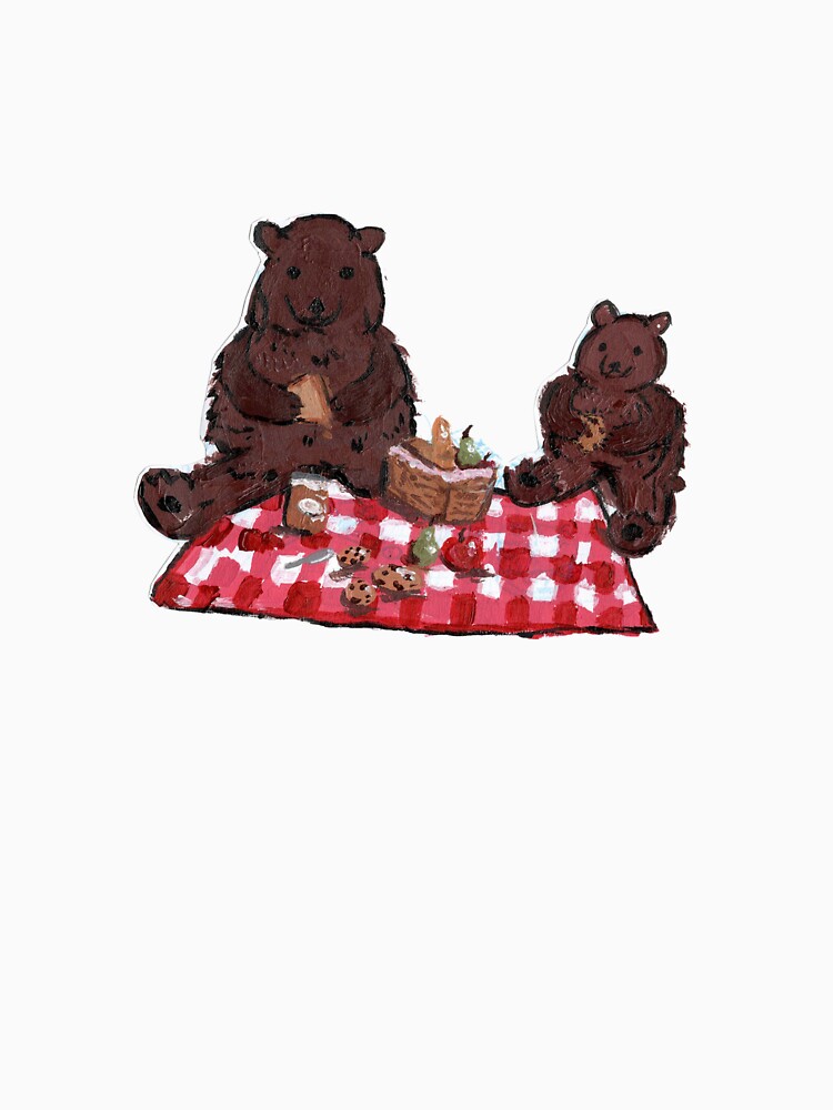 Cute Bear Picnic by knickknackgirl