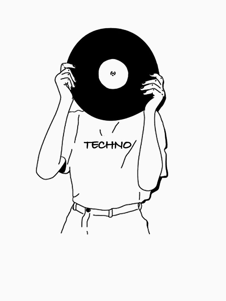 Techno Vinyl by WildWearMT