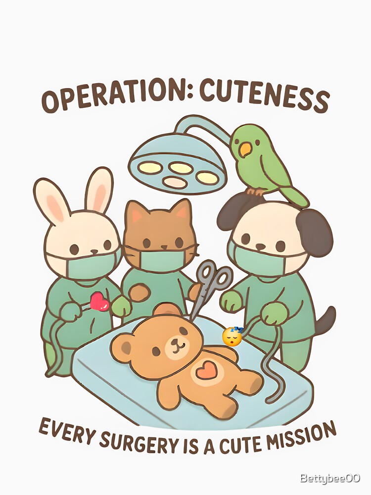 Vet life -  Operation : cuteness, every surgery is a cute mission by Bettybee00