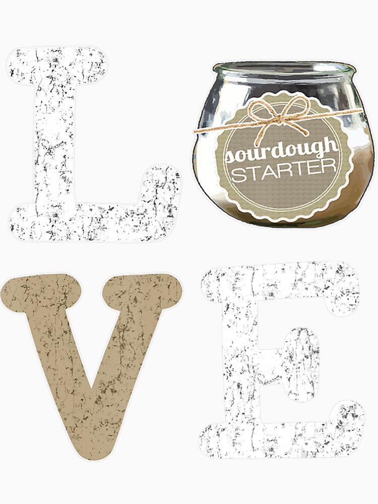 Funny Cooks Chef and Bread Baker Sourdough Starter by datschrukiahj