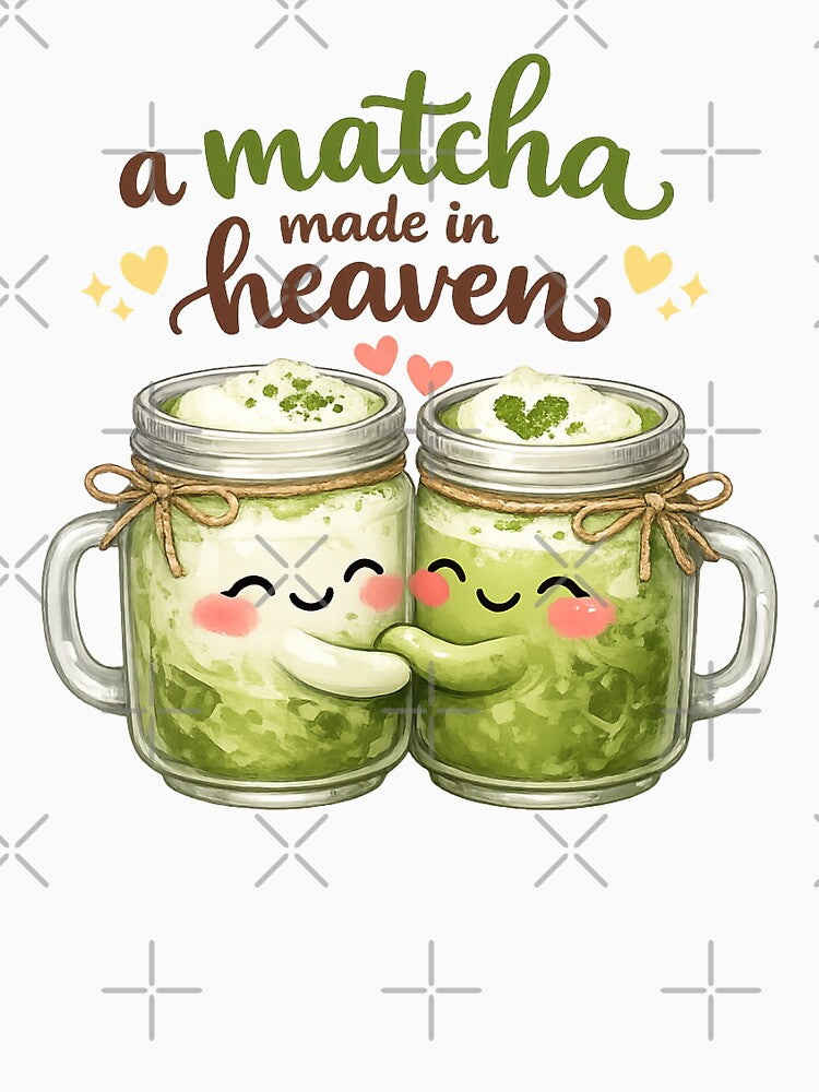 A Matcha Made in Heaven Cute Funny Pun by Ricaso