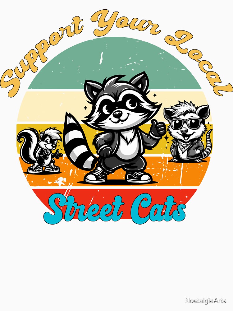 Support Your Local Street Cats by NostalgiaArts