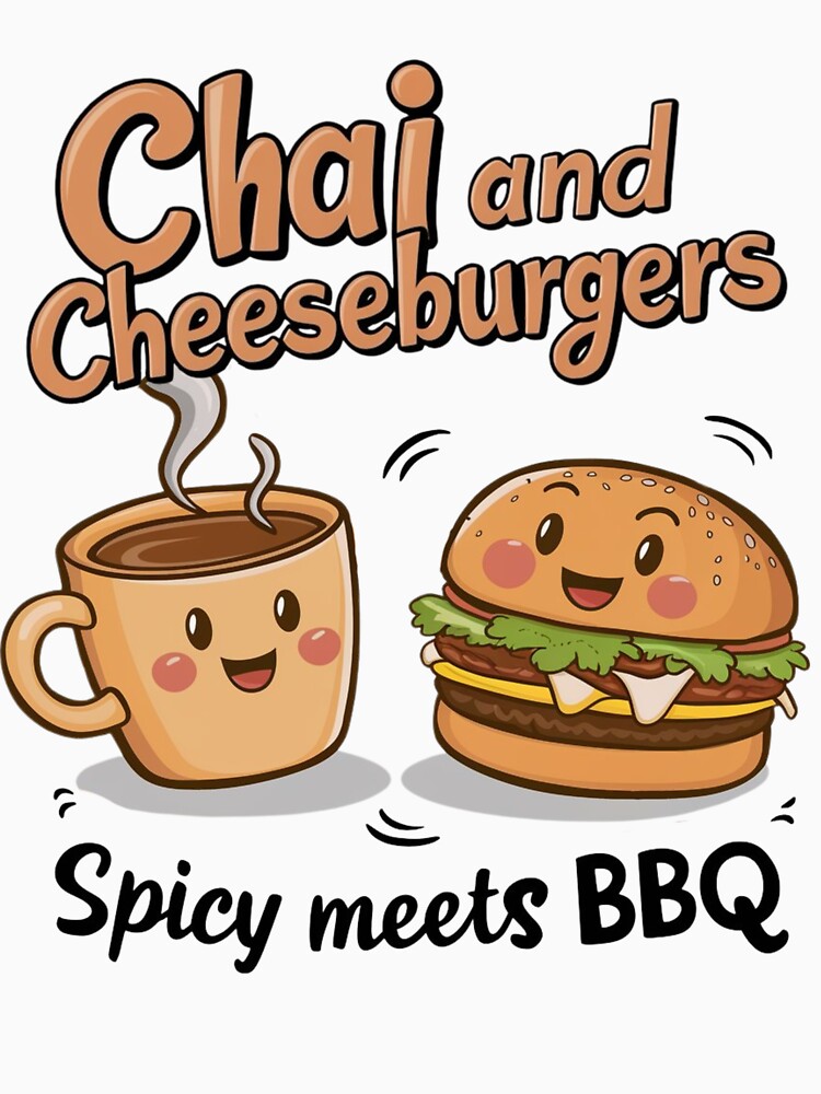Chai and Cheeseburgers: Spicy Meets BBQ Indian American by BunBuntheDog-