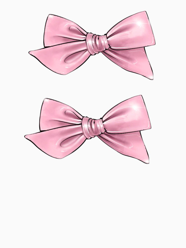 Coquette pink bows by Pixiedrop
