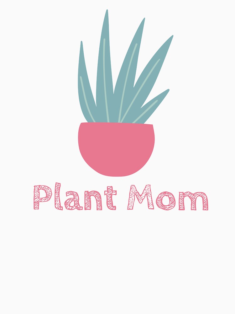 Plant Mom | Pink | House Plants | Plants | Plant Lady | Plant Lover | Gardener | Gardening | Plant on a Stool by ShoniwDesigns