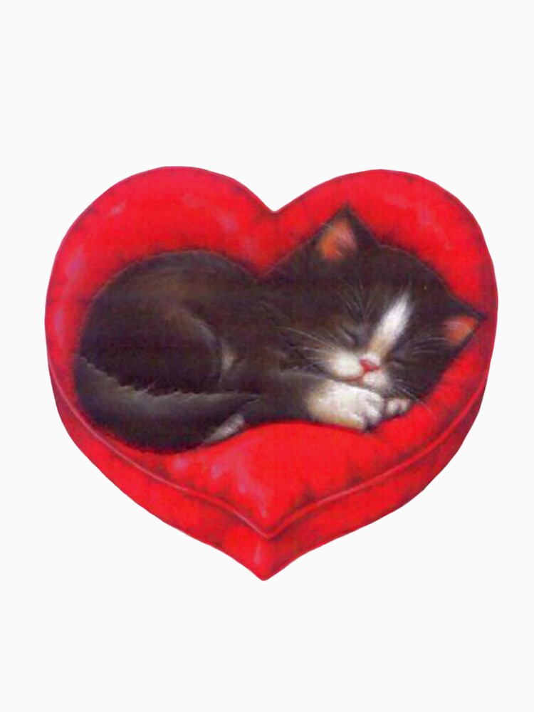 Vintage valentine's day cat by Pixiedrop