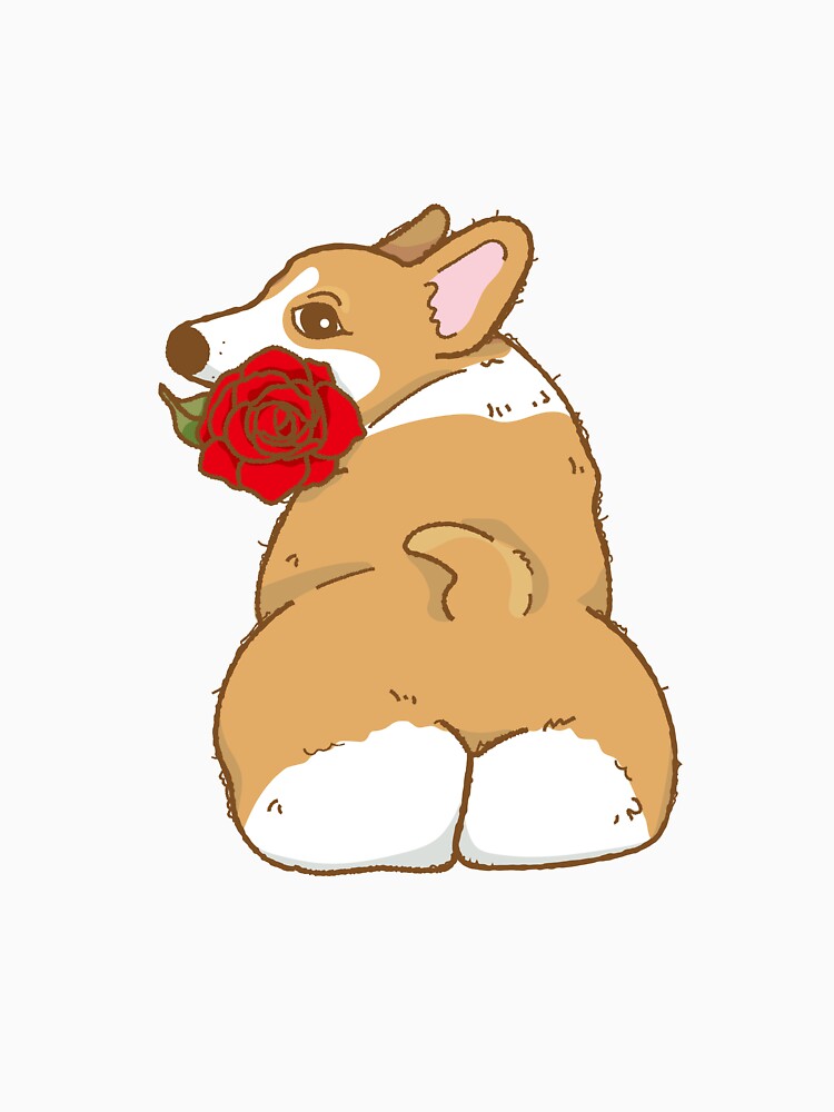Corgi Butt Love by SwiftTees