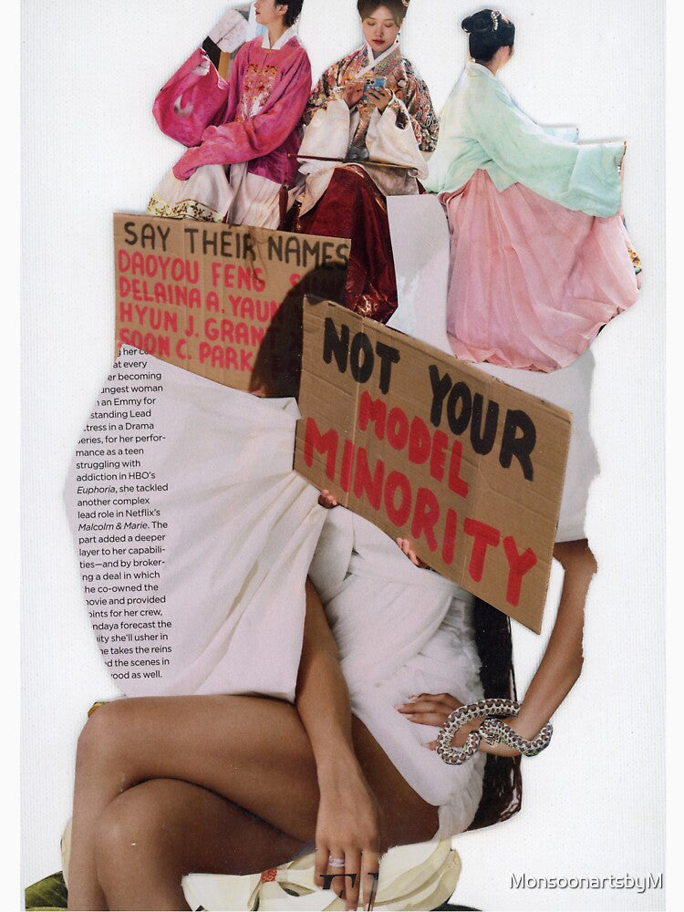 Not your model minority by MonsoonartsbyM