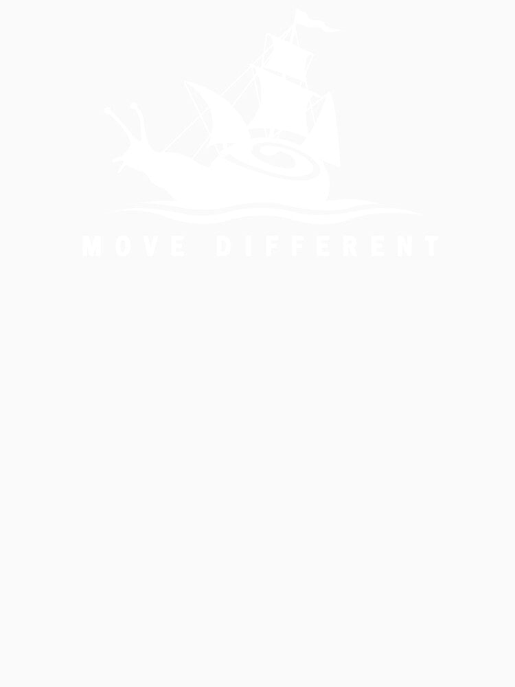 Move Different - In My Own Lane Snail Boat by Ramkumar2025