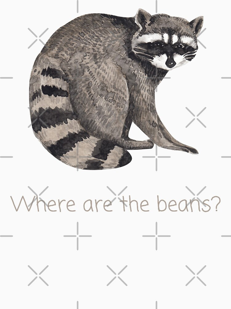where are the beans? raccoon by BeWilDesigns