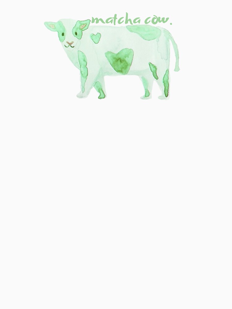 Matcha Cow Cute Gift For Matcha Lovers by AGreetee