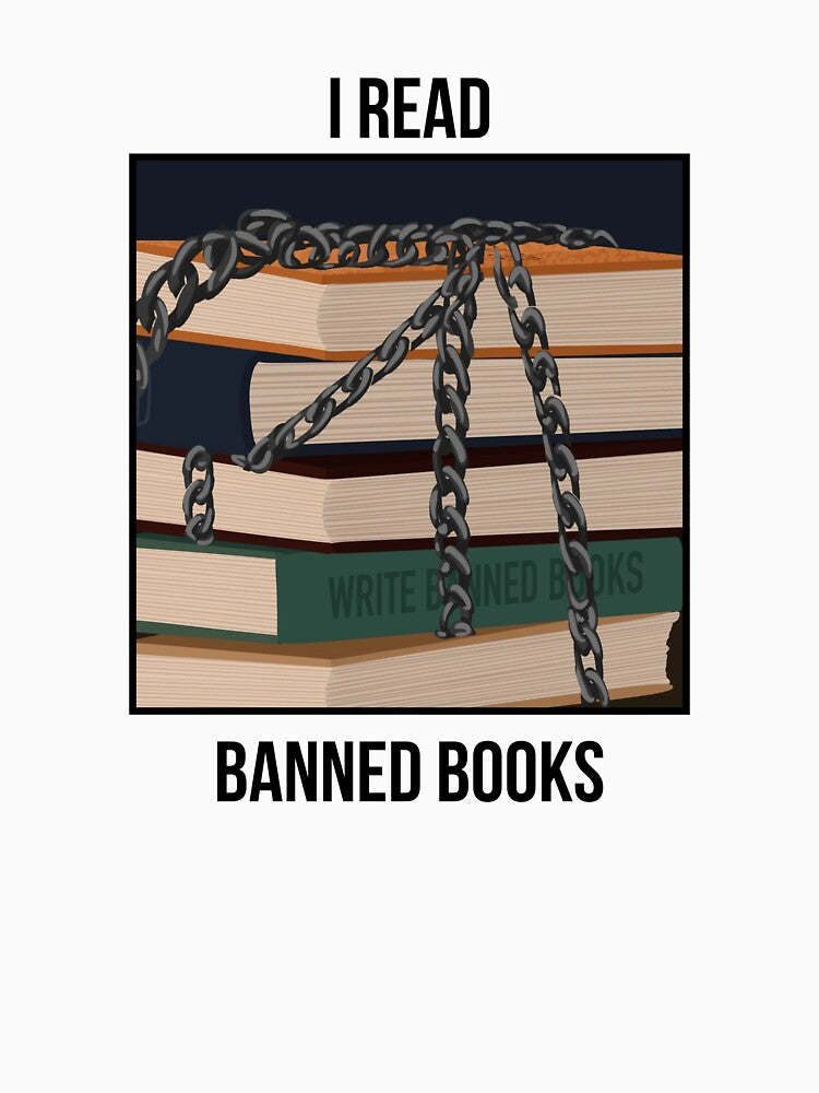 I Read Banned Books | Defend the Right to Read | Dark Text by StoryForge