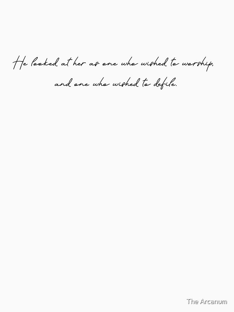 The Irresistible Urge to Fall for your Enemy: Quote by The Arcanum