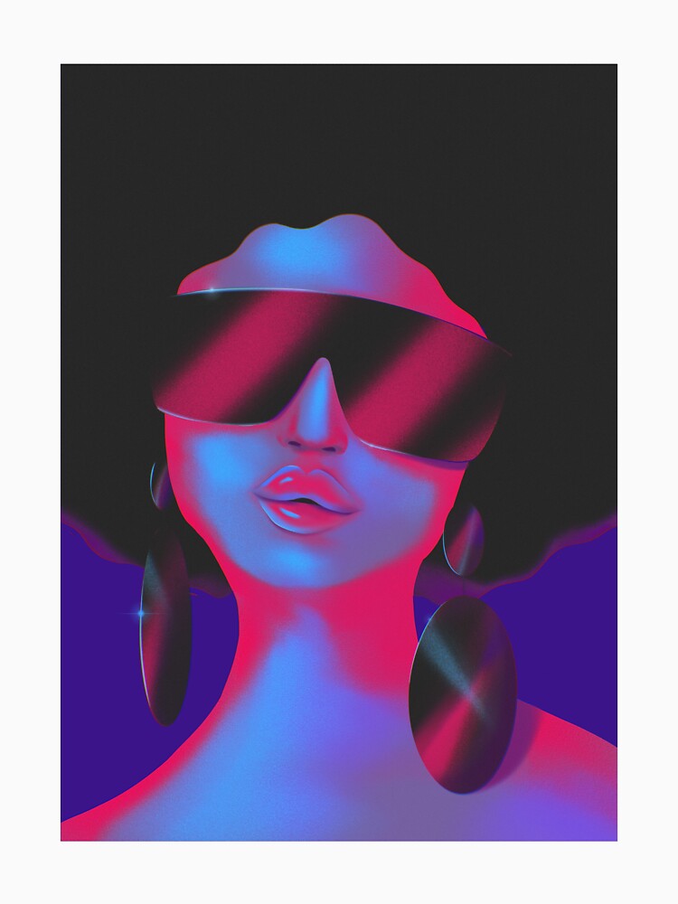 80s Disco Woman by mewastudio