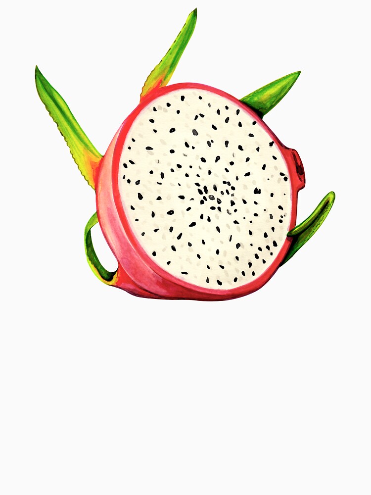 Dragon Fruit Pattern - Lime Green by Kelly  Gilleran