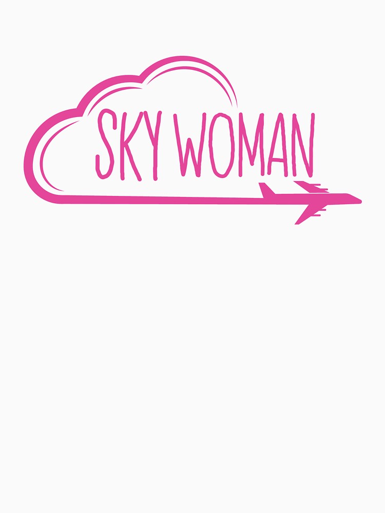 Sky Women From 38000 Feet Funny Flight Attendants Flying Aviation by patroart