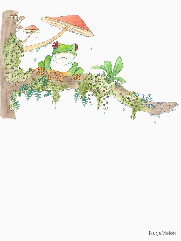Frog on a Branch by RageMelon