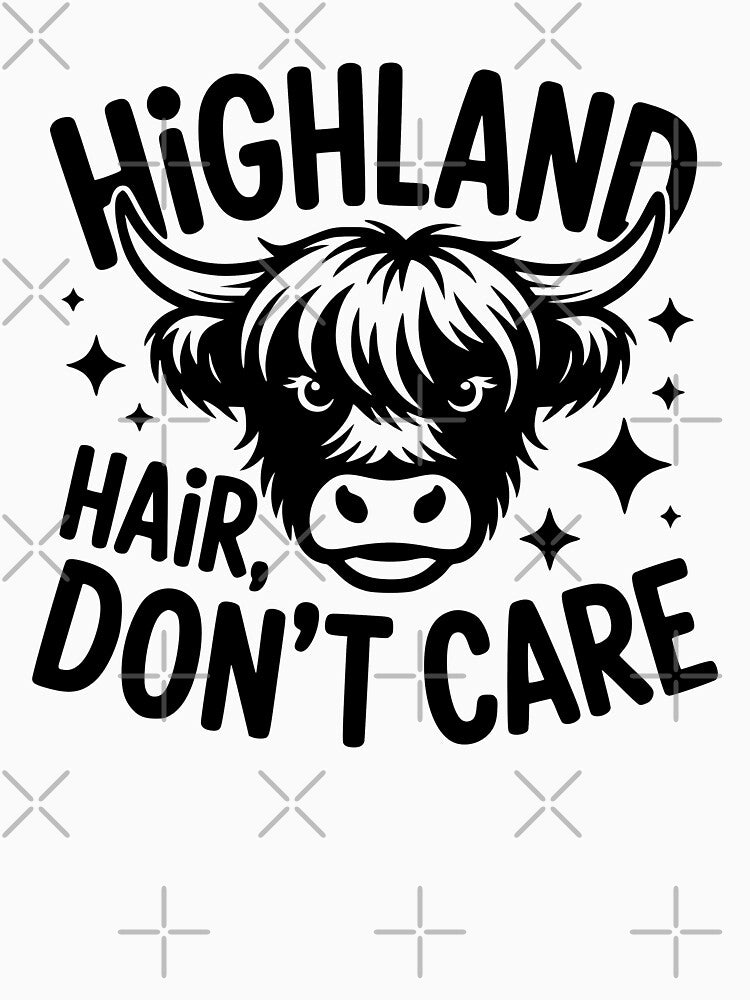 Highland Hair Don’t Care by theartfulaspie