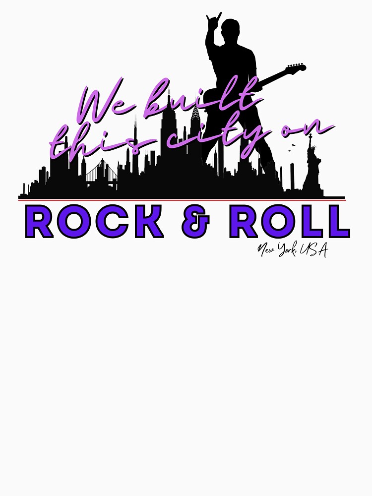 We Built this City - New York, Purple by Mean-Musician