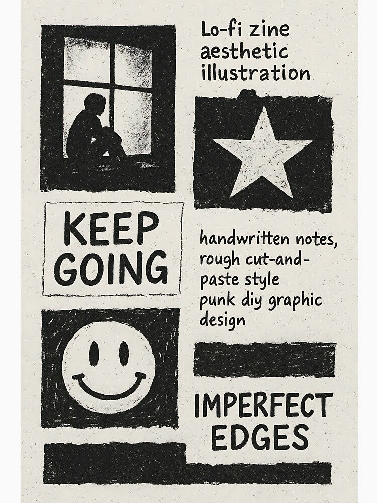 Keep Going – Lo-Fi Zine Punk DIY by iwzzuel