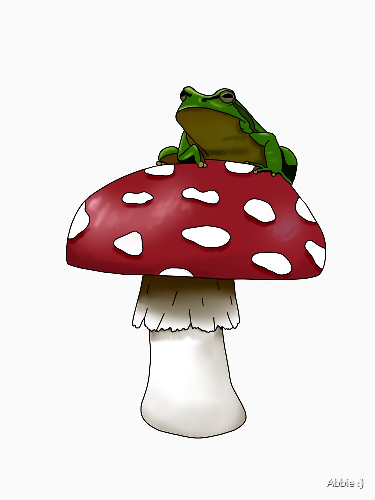 Frog on a Mushroom by Abbie :)
