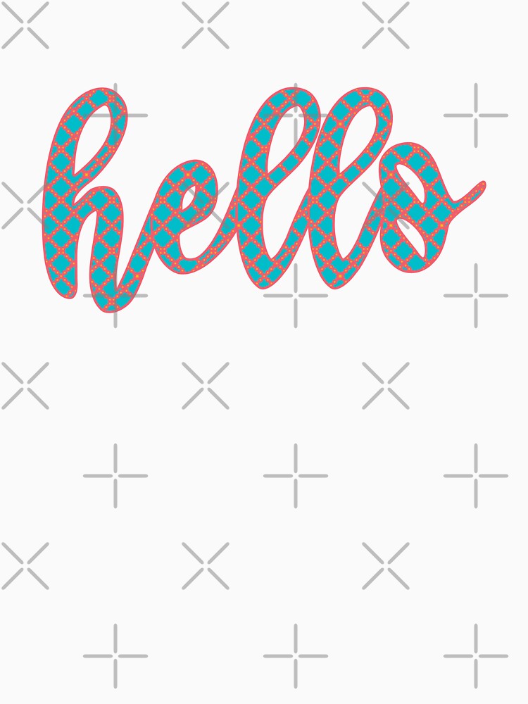 Vibrant Colorful Chekered Pattern by Scrabbly Doodles