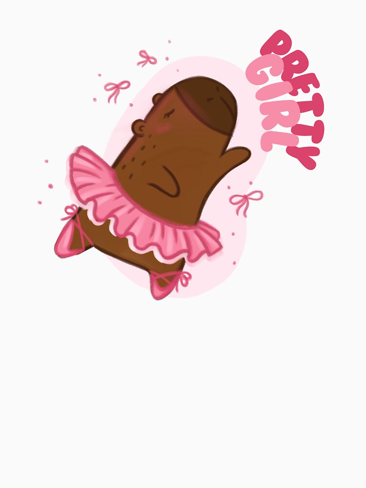 Coquette Aesthetic Capybara in Tutu - Pretty Girl Balletcore by Tattyarts