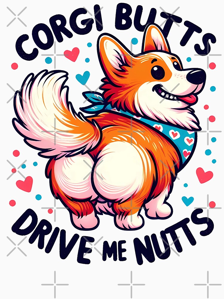 Cute corgi butt. by nadyushka-art