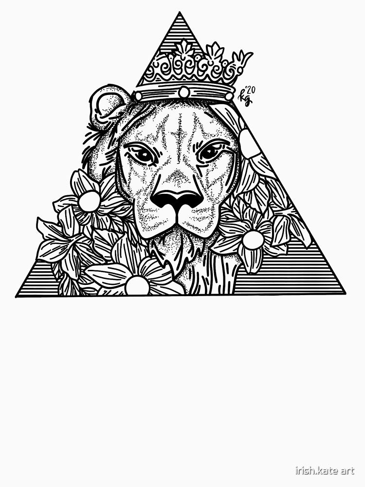 Liam the Lion 2020 by irish.kate art