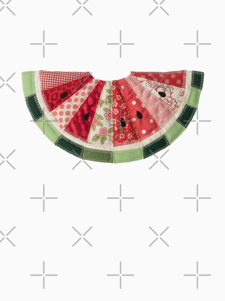 Patchwork Watermelon Design by theartfulaspie