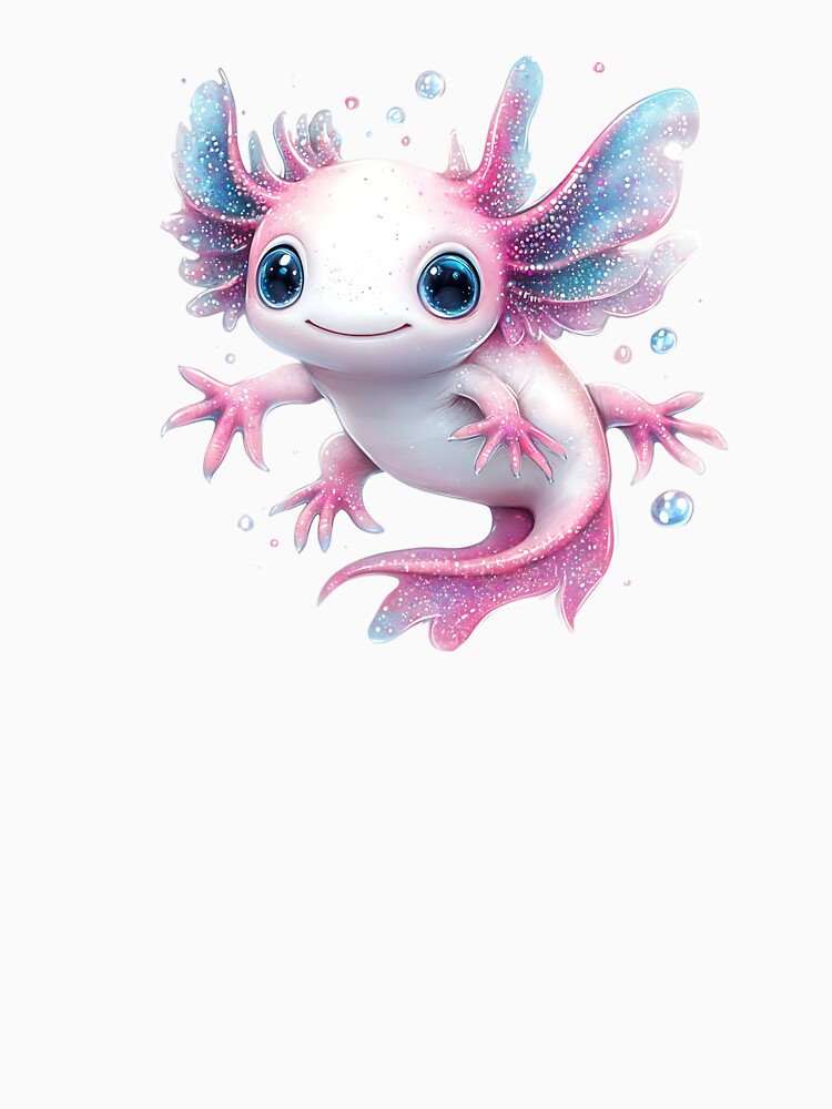 cute pink purple oxolot no background by AlinaMalina24