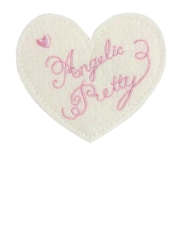 white pink angelic pretty patch by teethfairy