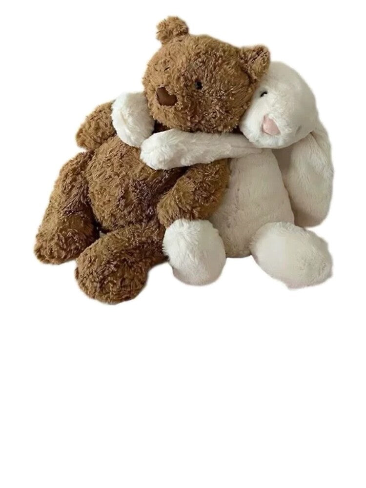 jellycat bunny and bear hug by teethfairy