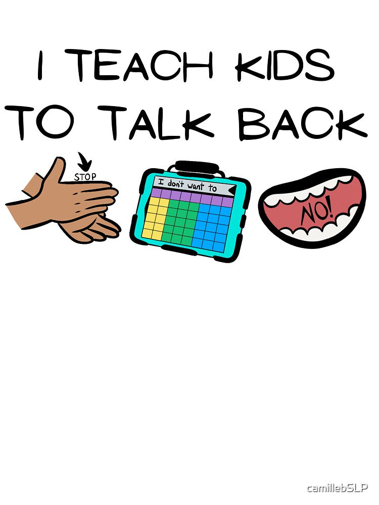 Teach Kids to Talk Back by camillebSLP