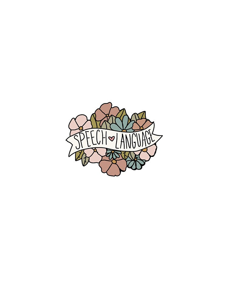 Speech Language Pathology Floral Design by ampasternock