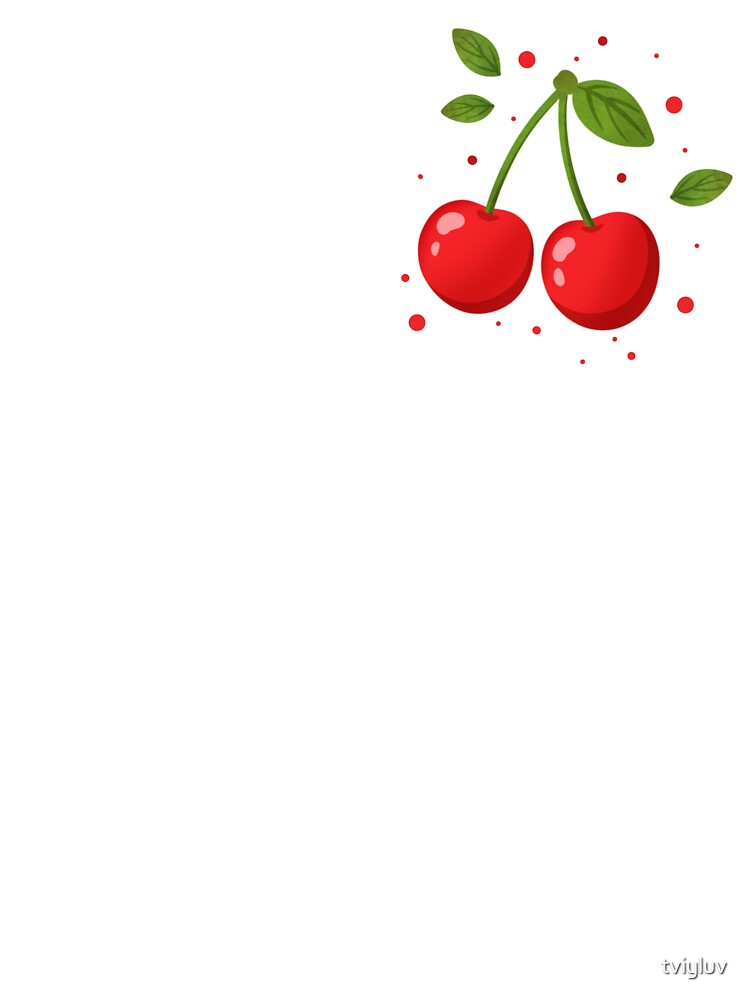 Cherry Pattern Pink Background by tviyluv