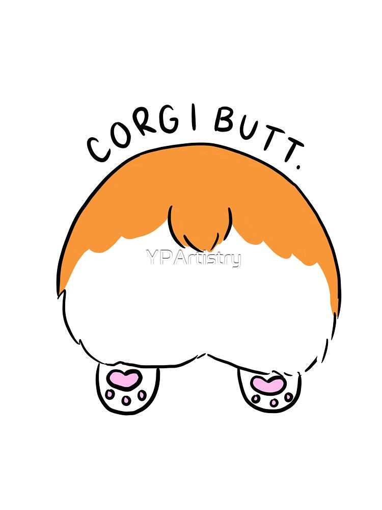 Corgi Butt by YPArtistry