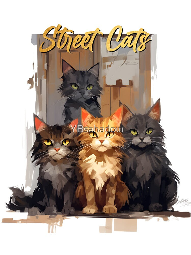 street cats essential support your local by YBsahadow
