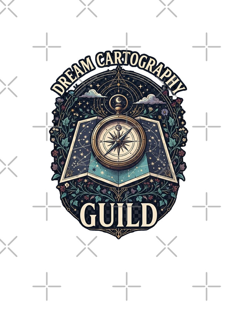 Dream Cartography Guild Celestial Compass and Star Map by GoofyShopp